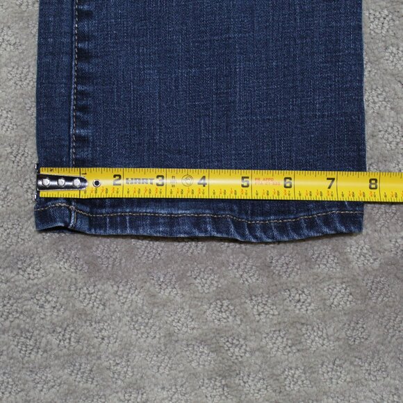 Lee Women's 6 / 28 Modern Series Curvy Fit Bootcut Blue Jeans - Picture 6 of 6